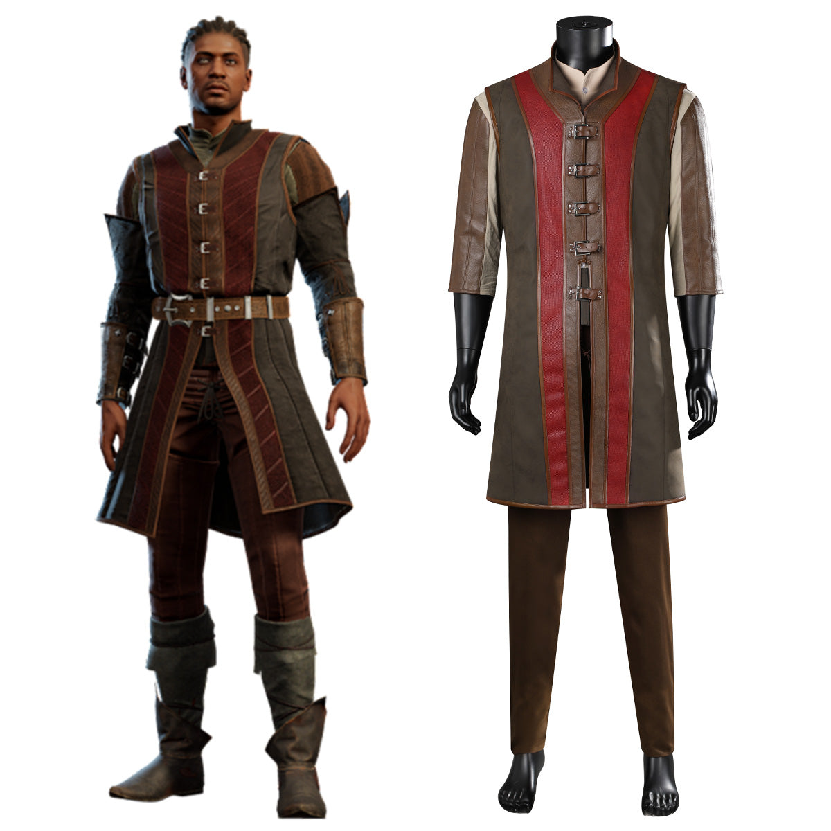 Baldur's Gate III Baldur s Gate 3 Wyll Cosplay Costume Costume - Tophatter Daily Deals