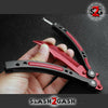 CSGO Slaughter Butterfly Knife TRAINER Dull Spring Latch PRACTICE Balisong Knife-Balisong - Tophatter Daily Deals