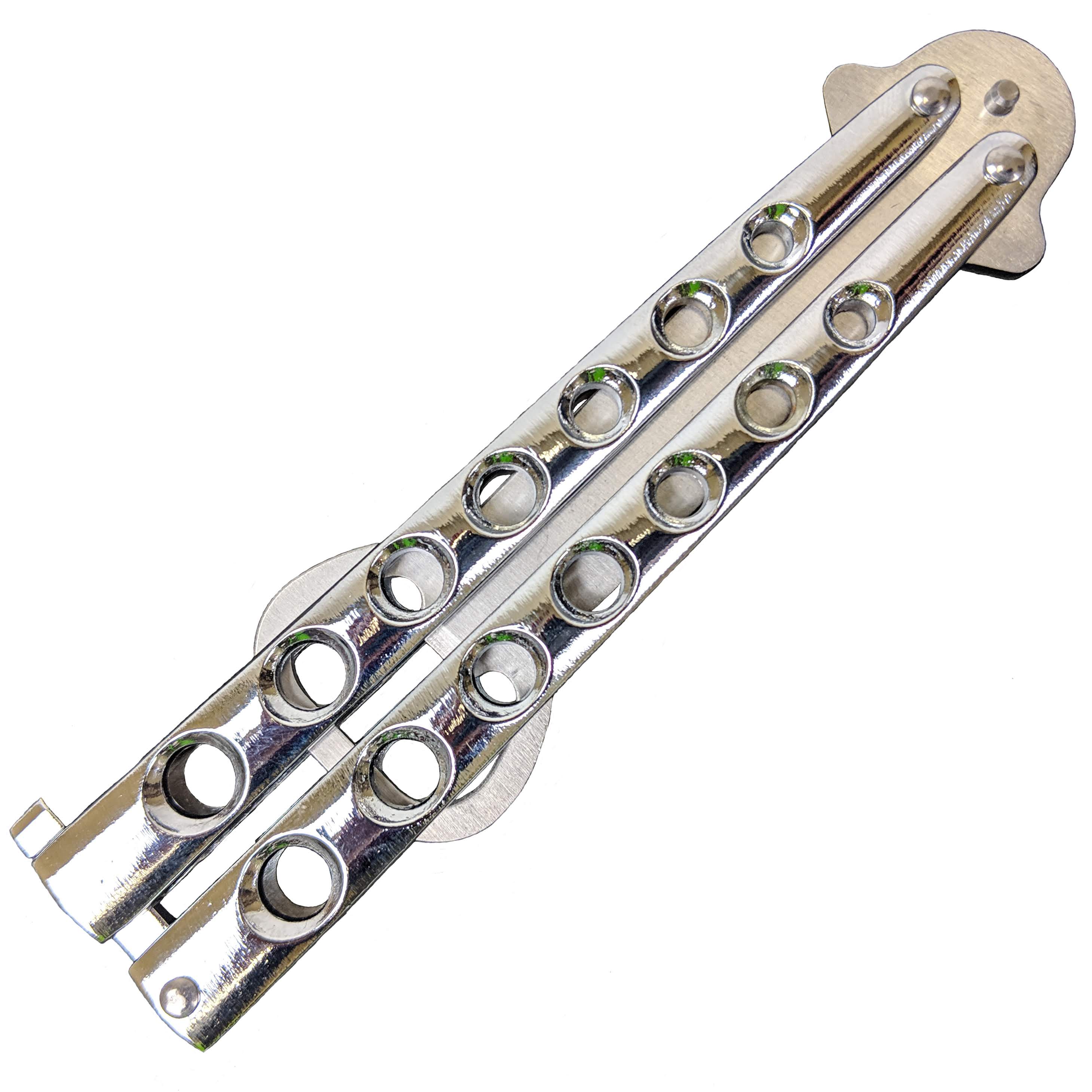 Fire and Steel - Butterfly Bottle Opener (Balisong Trainer) Fire and Steel Exclusive - Tophatter Daily Deals