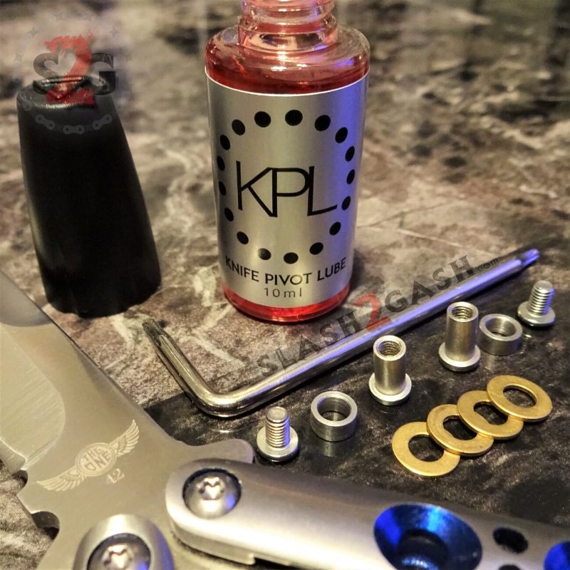 Balisong Spare Hardware Kit for TheONE Butterfly Knife w/ BUSHINGS - 4X Hardware Kit + KPL Knife-Accessory - Tophatter Daily Deals