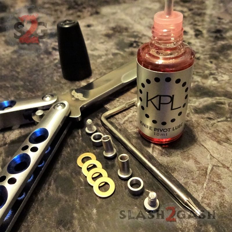 Balisong Spare Hardware Kit for TheONE Butterfly Knife w/ BUSHINGS - 4X Knife-Accessory - Tophatter Daily Deals