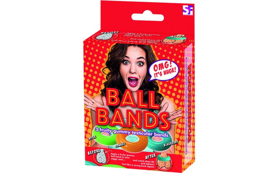 Ball Bands Gummy (Apple Orange Blueberry) – Edible Cock Ring > Novelties > Gag Gifts - Tophatter Daily Deals