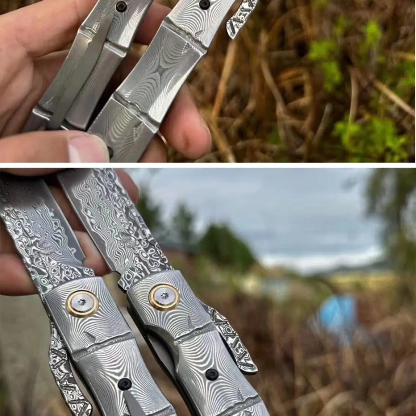Bamboo and Rattan Damas Knife - Tophatter Daily Deals