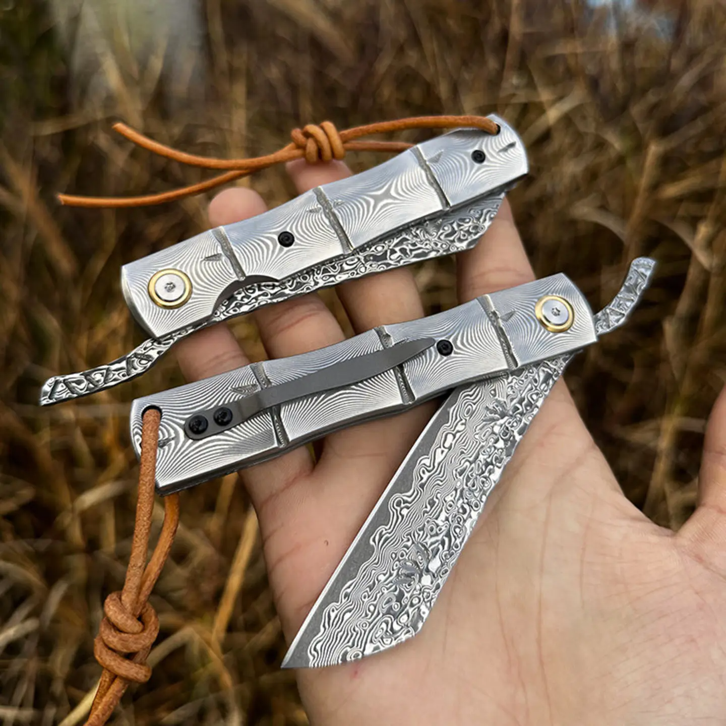 Bamboo and Rattan Damas Knife - Tophatter Daily Deals