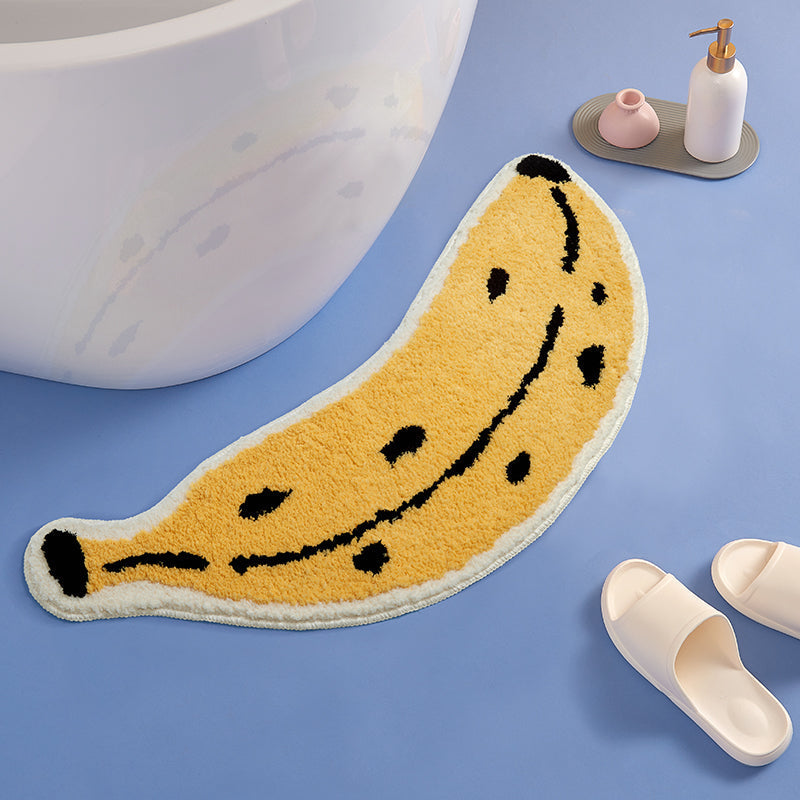 Banana Tufted Bathroom Mat Decor - Tophatter Daily Deals
