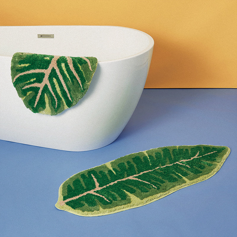 Banana and Monstera Mat Rugs - Tophatter Daily Deals