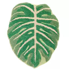 Banana and Monstera Mat Rugs - Tophatter Daily Deals