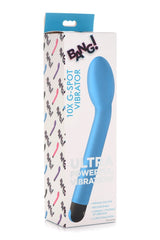 Bang 10X G-Spot Vibrator Blue 8.2 Inch Silicone Powerful Ergonomic Design > Sex Toys For Ladies > G-Spot Vibrators - Tophatter Daily Deals