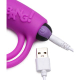 Bang Silicone Cock Ring and Bullet - Vibrating Cock Ring with Wireless Remote in Black > Cock Ring > Vibrating - Tophatter Daily Deals