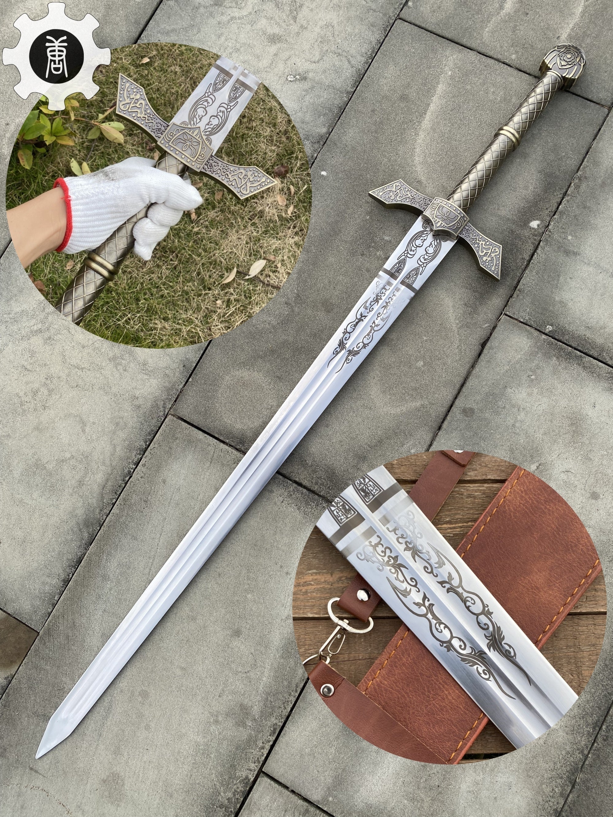 Banished Knight Greatsword Life-Size Metal Replica - Tophatter Daily Deals