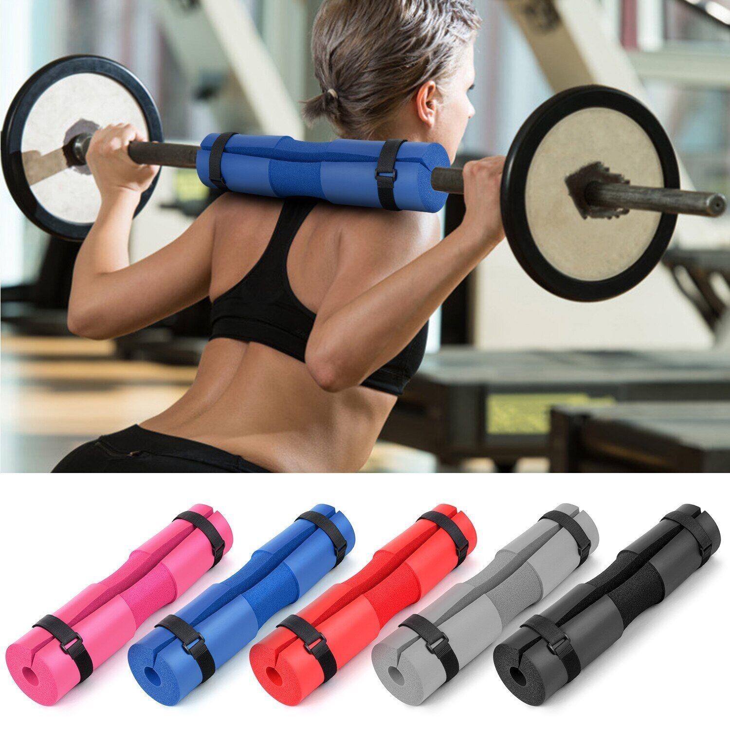 Hip Thrust Cushion - Bar Cushion for Hip Thrusts Barbell Pad Weight Lifting Squat Bar Padding Foam Gym Neck Shoulder Protection Exercise & Fitness - Tophatter Daily Deals