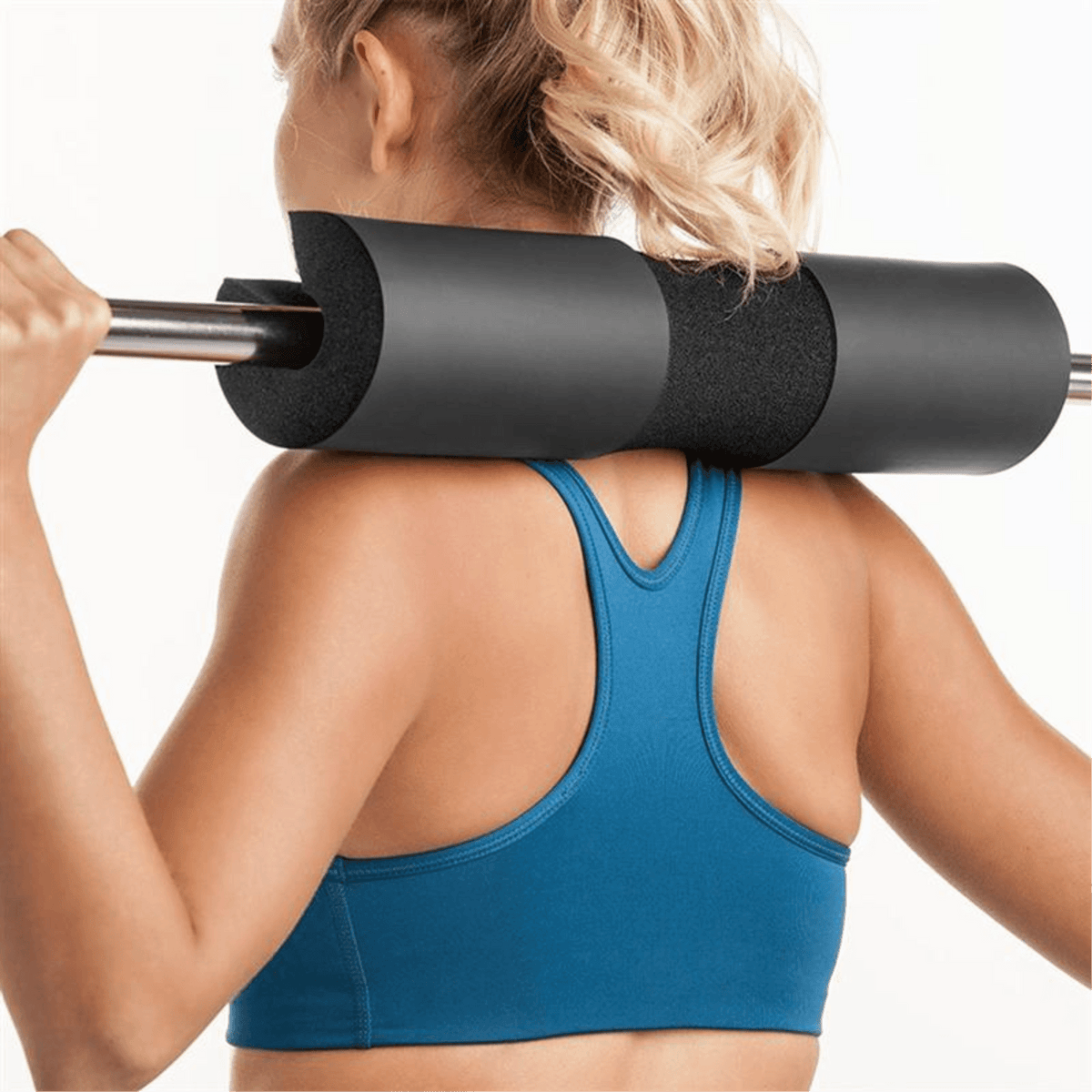 Hip Thrust Cushion - Bar Cushion for Hip Thrusts Barbell Pad Weight Lifting Squat Bar Padding Foam Gym Neck Shoulder Protection Exercise & Fitness - Tophatter Daily Deals