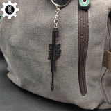 Mini Barrett 82A1 Sniper Rifle Metal Keychain - Tophatter Daily Deals