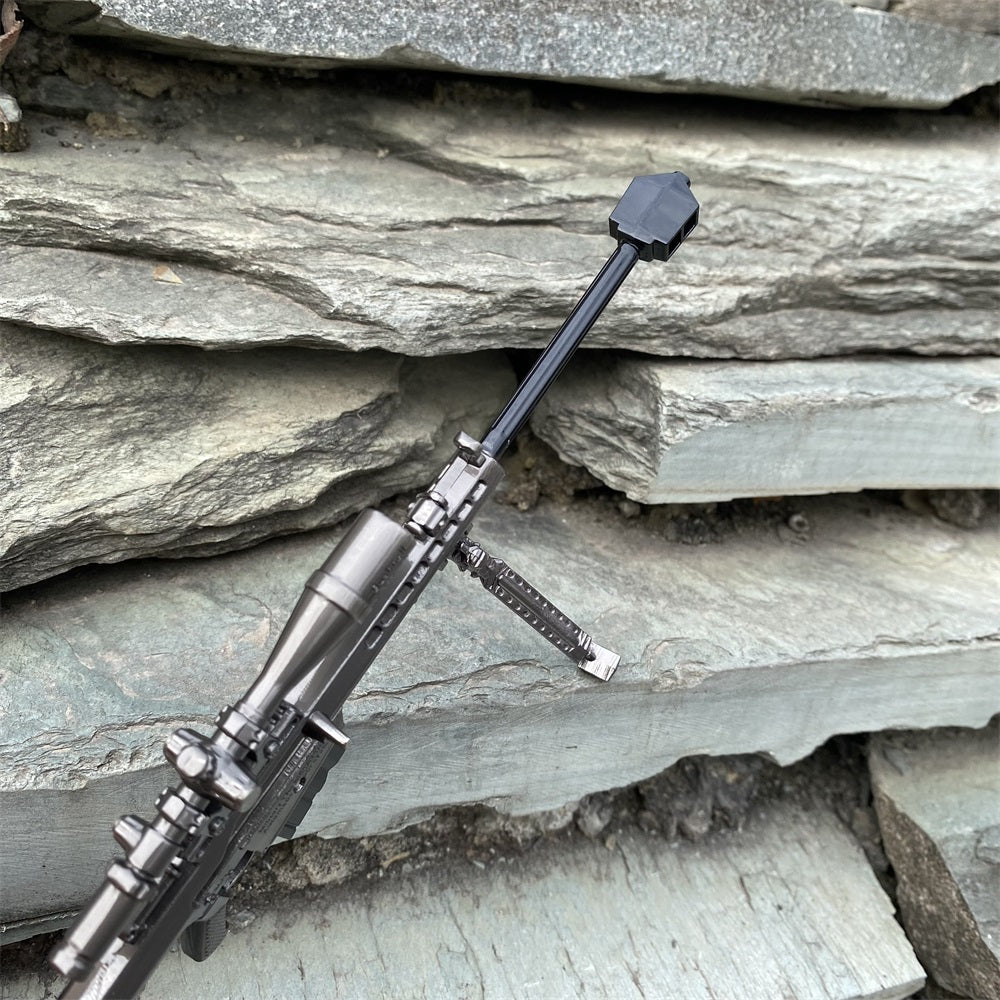Metal Barrett M82A1 Sniper Rifle Gun Keychain 17CM/6.7" - Tophatter Daily Deals