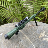 Miniature Metal Barrett Heavy Sniper Rifle 17.5CM/6.8" - Tophatter Daily Deals