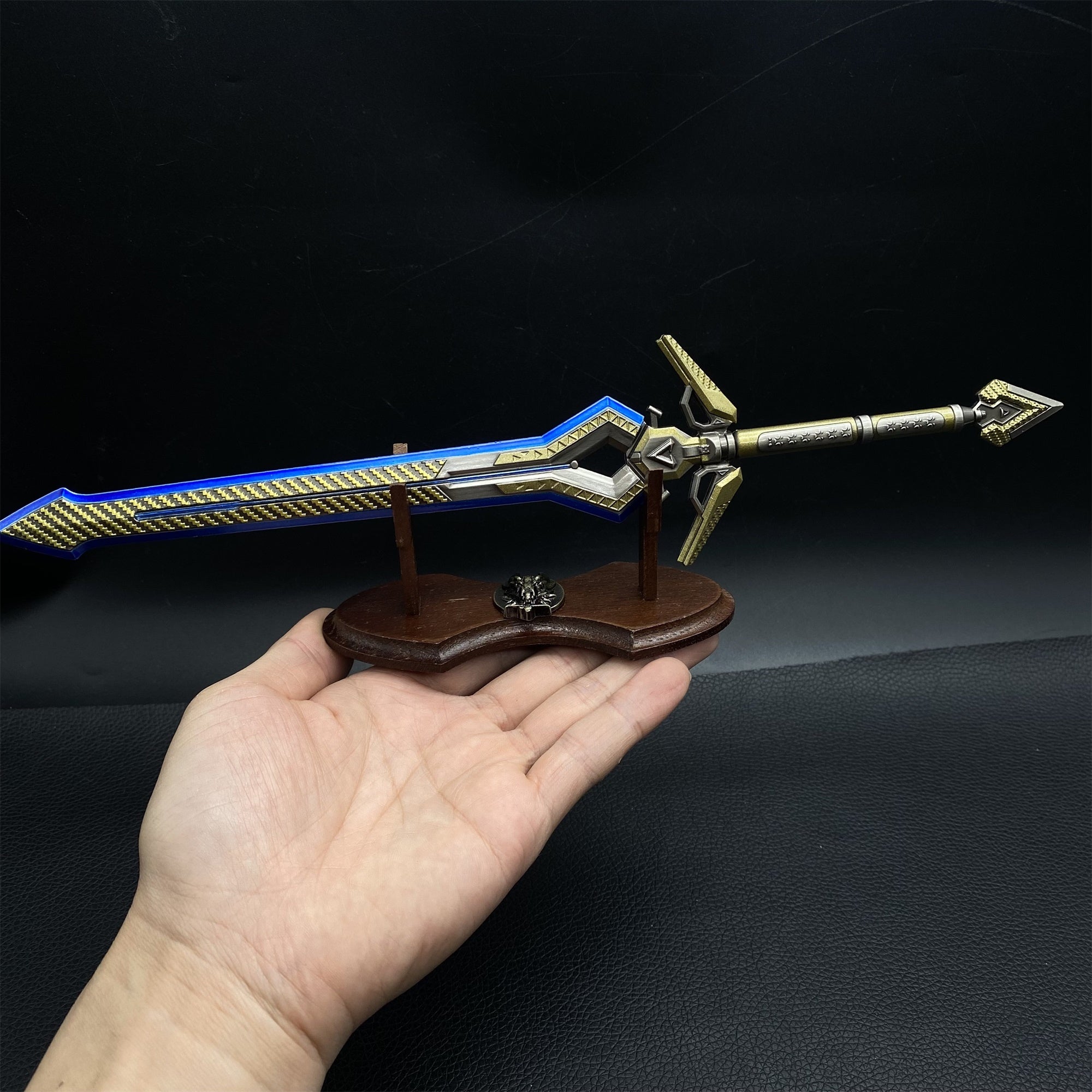 New Sword Heirloom Power Sword Miniature With Stand - Tophatter Daily Deals