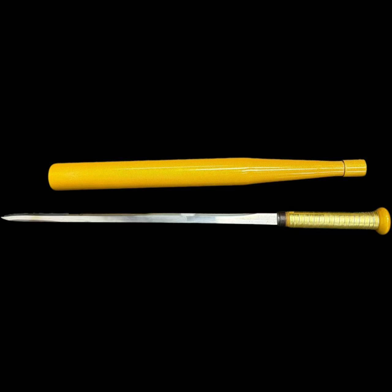 Baseball Bat Double-Edged Sword Yellow - Tophatter Daily Deals