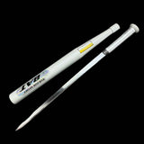 Baseball Bat Double-Edged Sword Bright silver - Tophatter Daily Deals
