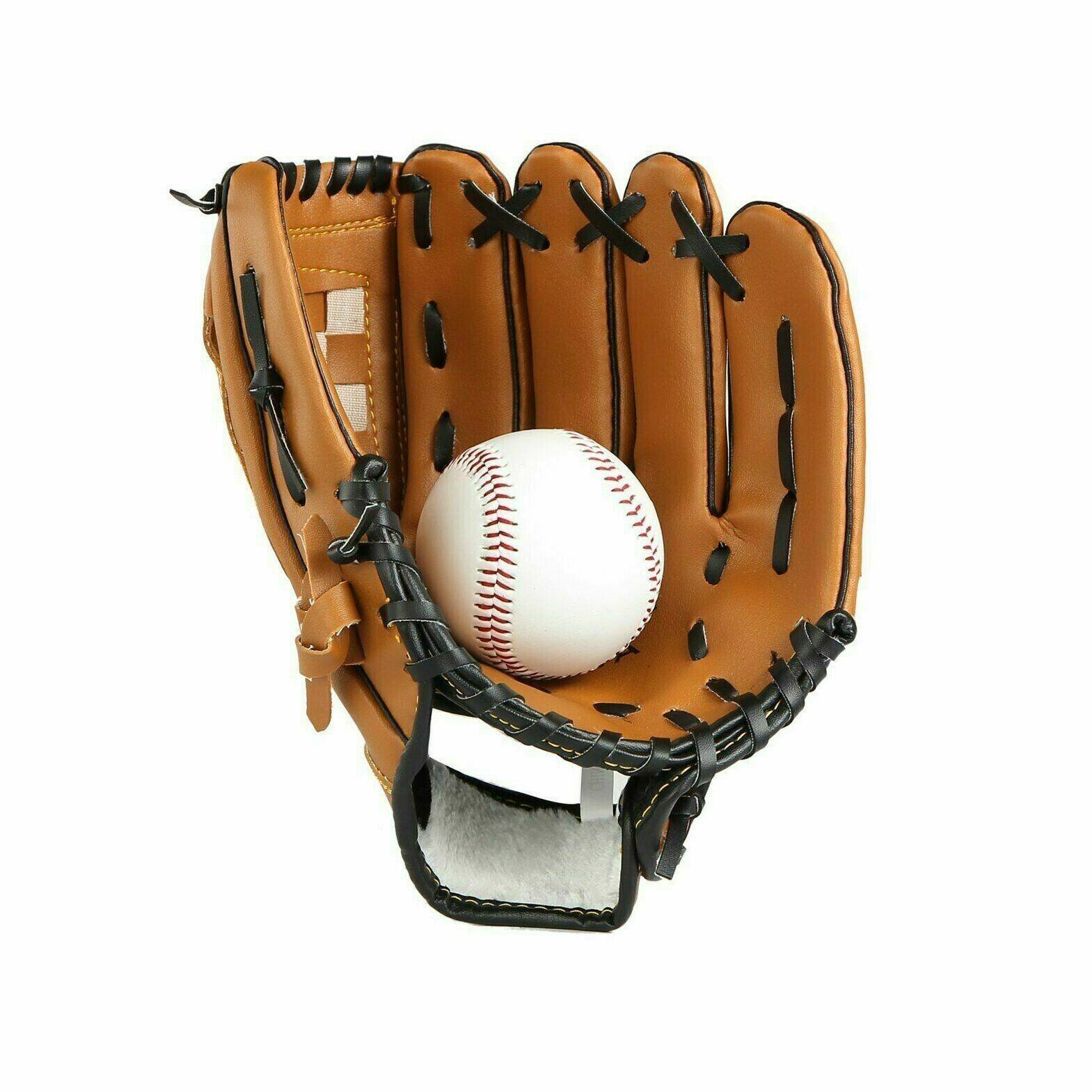 Baseball Glove UK - Child Adults Professional Baseball Glove + 01 Softball Mitts Outdoor Sports Sports & Outdoor - Tophatter Daily Deals