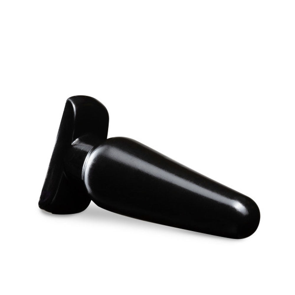 Basic Large Black Anal Plug for Comfortable Intimate Adventures > Anal Range > Butt Plugs - Tophatter Daily Deals