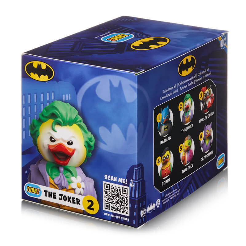 DC Comics - The Joker TUBBZ (Boxed Edition) TUBBZ Collectible Duck - Tophatter Daily Deals