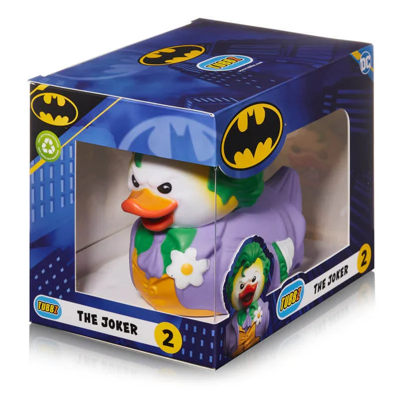 DC Comics - The Joker TUBBZ (Boxed Edition) TUBBZ Collectible Duck - Tophatter Daily Deals