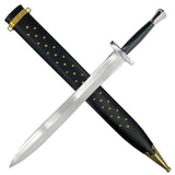 Battle Ready Greek Hoplite Sword with Leather Wrapped Handle Swords - Tophatter Daily Deals