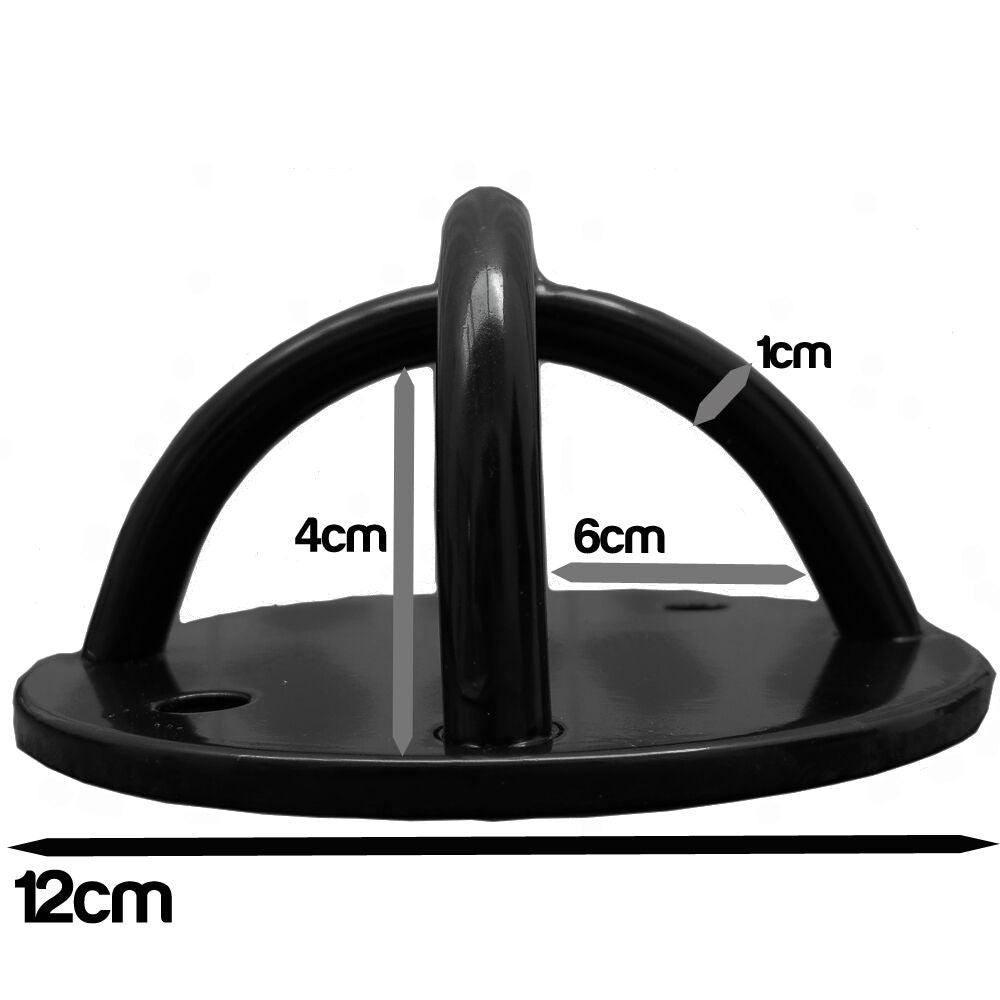 Battle Rope Anchor - 38mm Suspension Strap Fixing Ceiling / Wall Mounted Gym Exercise & Fitness - Tophatter Daily Deals