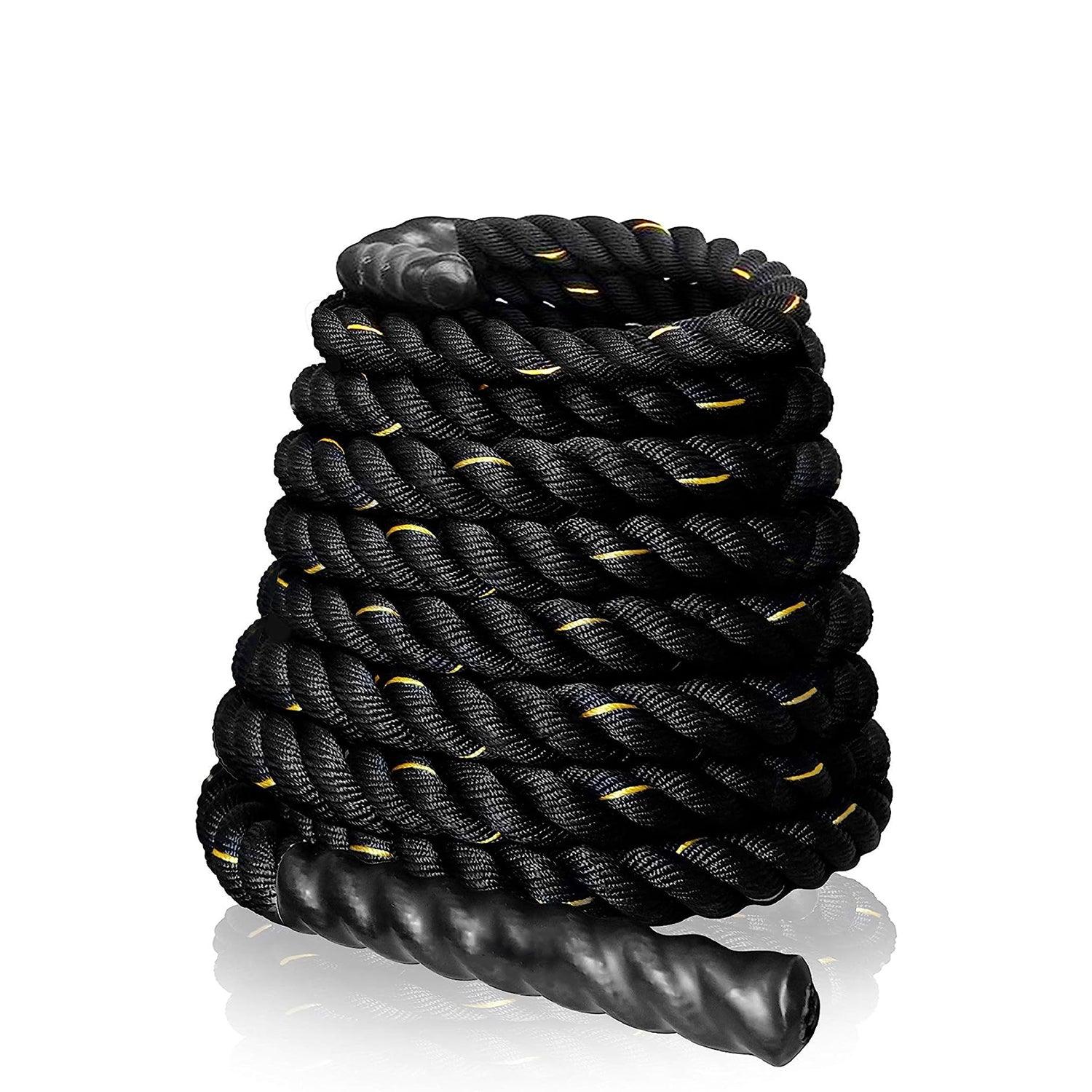 Battle Ropes for Sale - Best Battle Ropes UK Battle Ropes-38mm*9m Exercise Rope ,Training Rope with protective cover &Support Exercise & Fitness - Tophatter Daily Deals