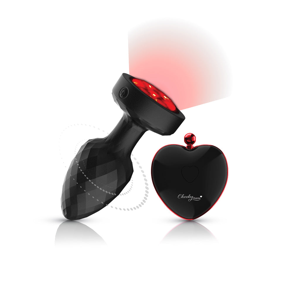 Cheeky Charms Twila – Light-Up Rotating Vibrating Anal Plug with Remote > Anal Range > Vibrating Butt Plugs - Tophatter Daily Deals