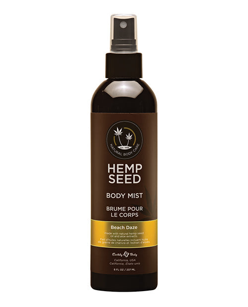 Earthly Body Hemp Seed Moisturizing Body Mist Beach Daze Body Mist - Tophatter Daily Deals