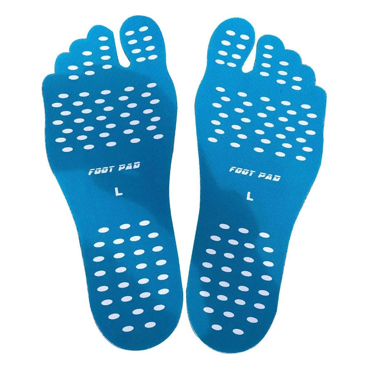 Stick on Foot Pad - Beach Foot Pads for Barefoot Invisible Anti-Slip Waterproof Sticker Blue Sports & Outdoor - Tophatter Daily Deals
