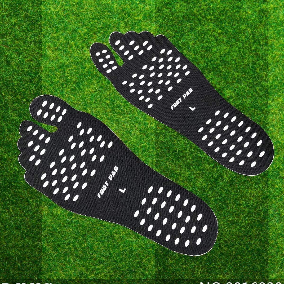 Stick on Foot Pad - Beach Foot Pads for Barefoot Invisible Anti-Slip Waterproof Sticker Sports & Outdoor - Tophatter Daily Deals