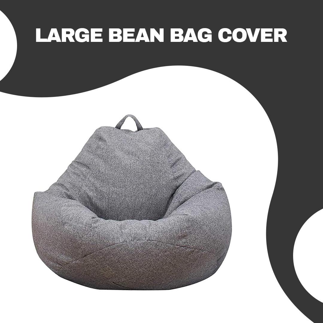 Bean Bag Replacement Covers - Large Bean Bag Cover Chair Teens Kids Couch Sofa Covers Lazy Lounger Garden Personal Care - Tophatter Daily Deals
