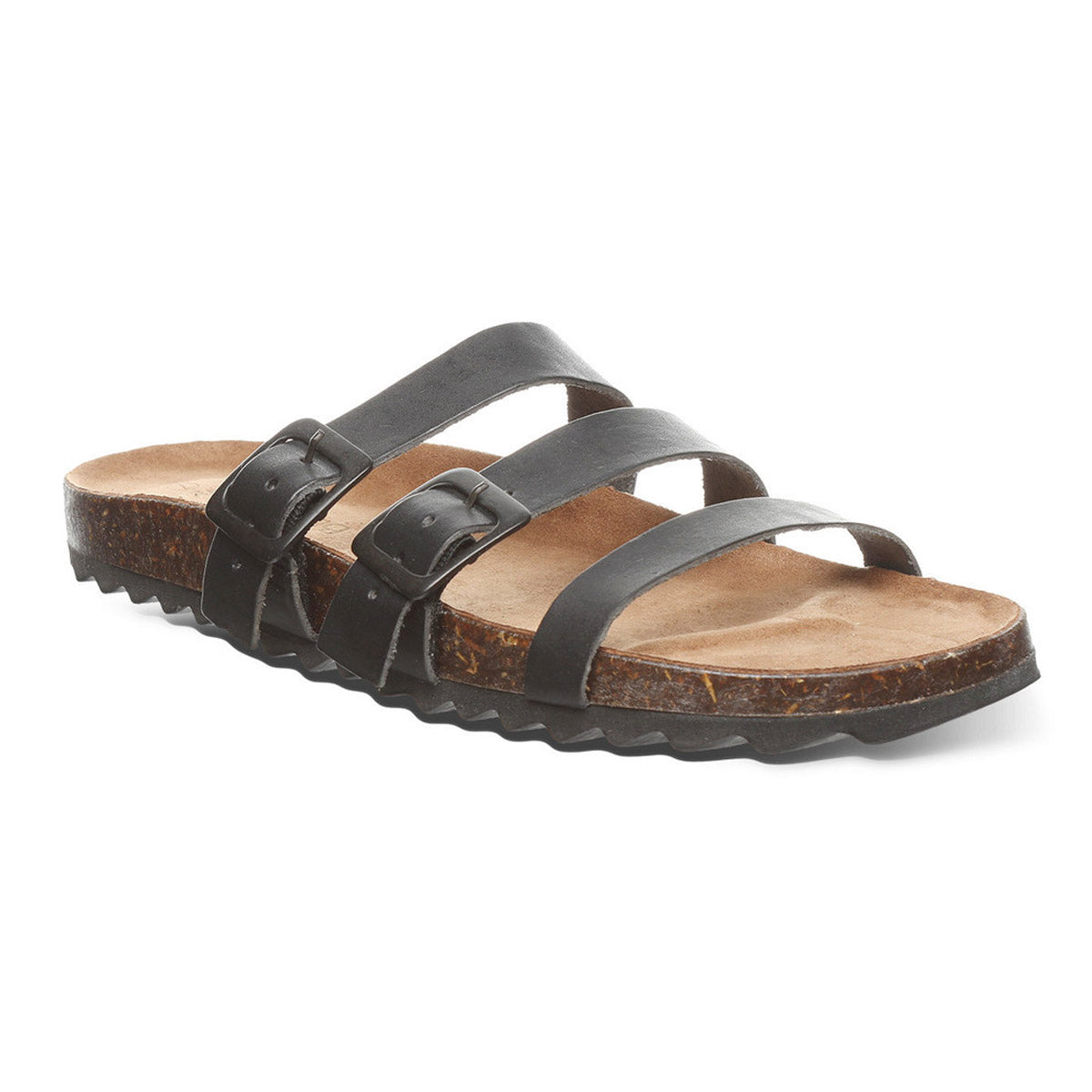 Bearpaw Women's Mercedes Sandals Black II Footwear - Tophatter Daily Deals