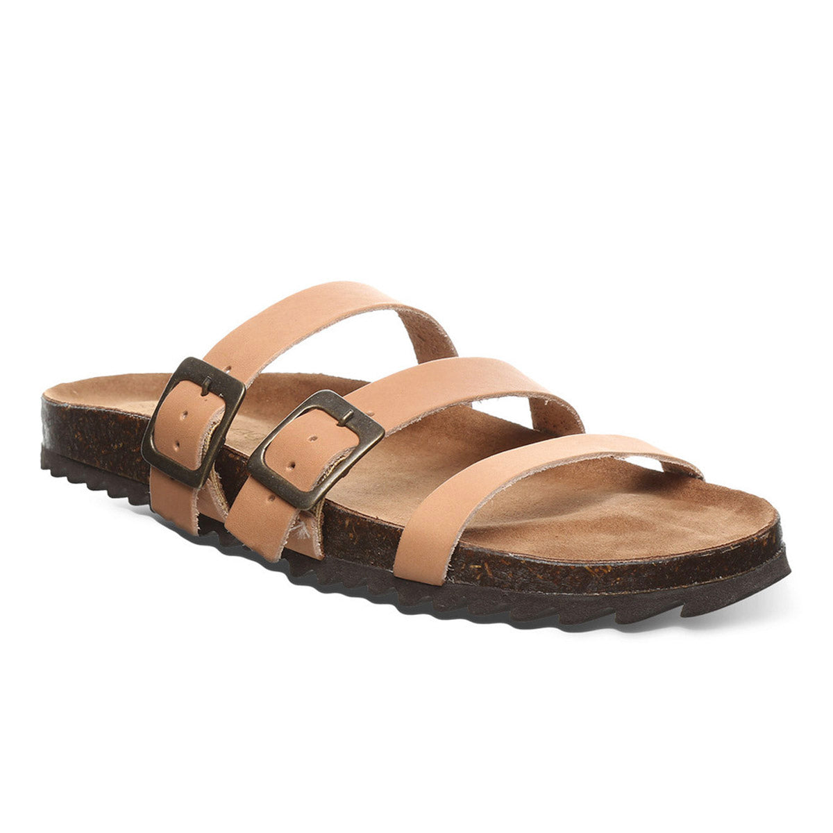 Bearpaw Women's Mercedes Sandals Luggage Footwear - Tophatter Daily Deals