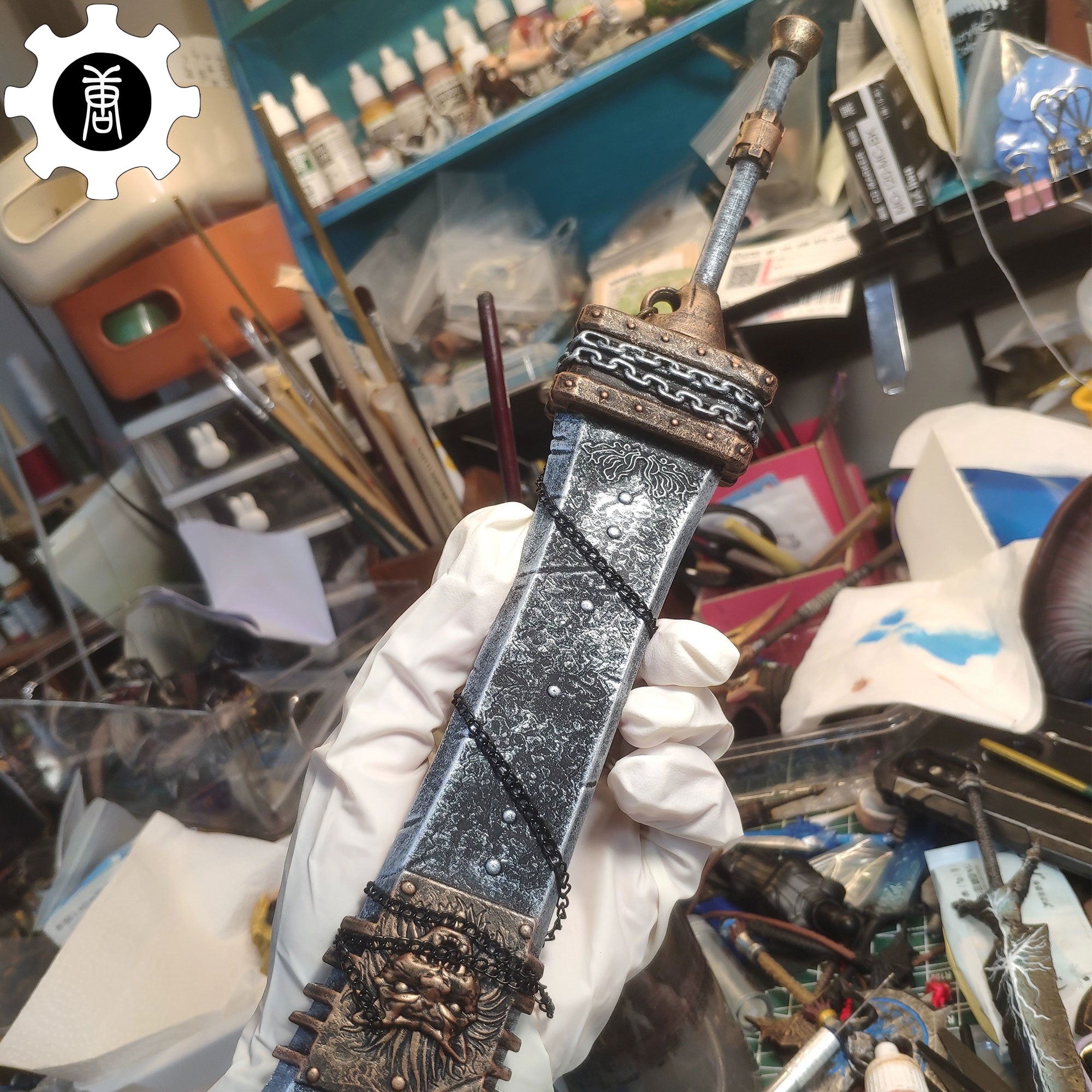 3D Printed 1: 6 Scale Beastlord Sword Replica - Tophatter Daily Deals