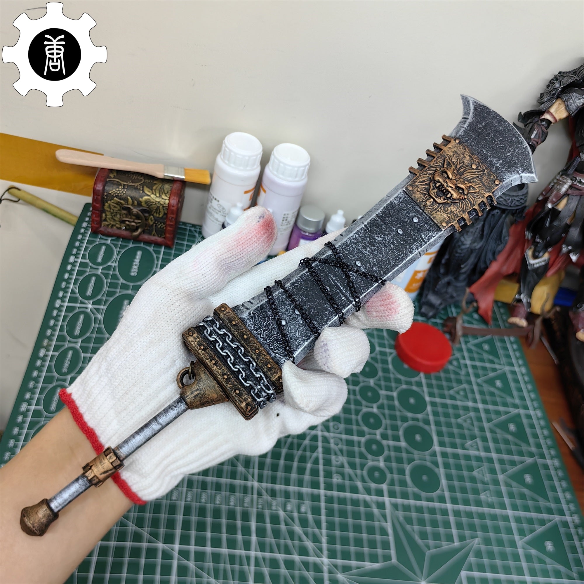 3D Printed 1: 6 Scale Beastlord Sword Replica Sword Only - Tophatter Daily Deals
