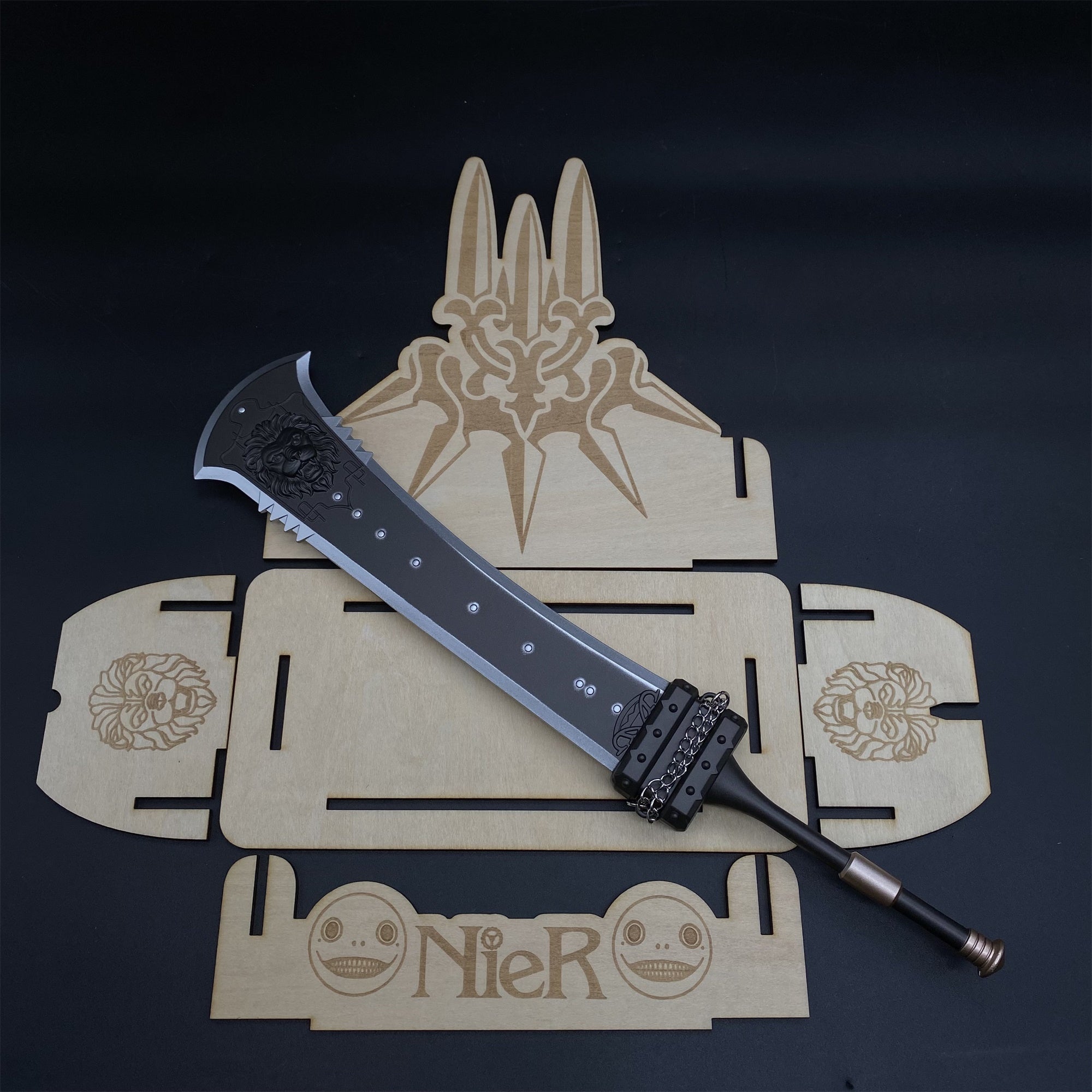 Metal Beastlord Sword Replica With Gift Box - Tophatter Daily Deals