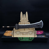 Metal Beastlord Sword Replica With Gift Box Sword & Wood Stand B - Tophatter Daily Deals