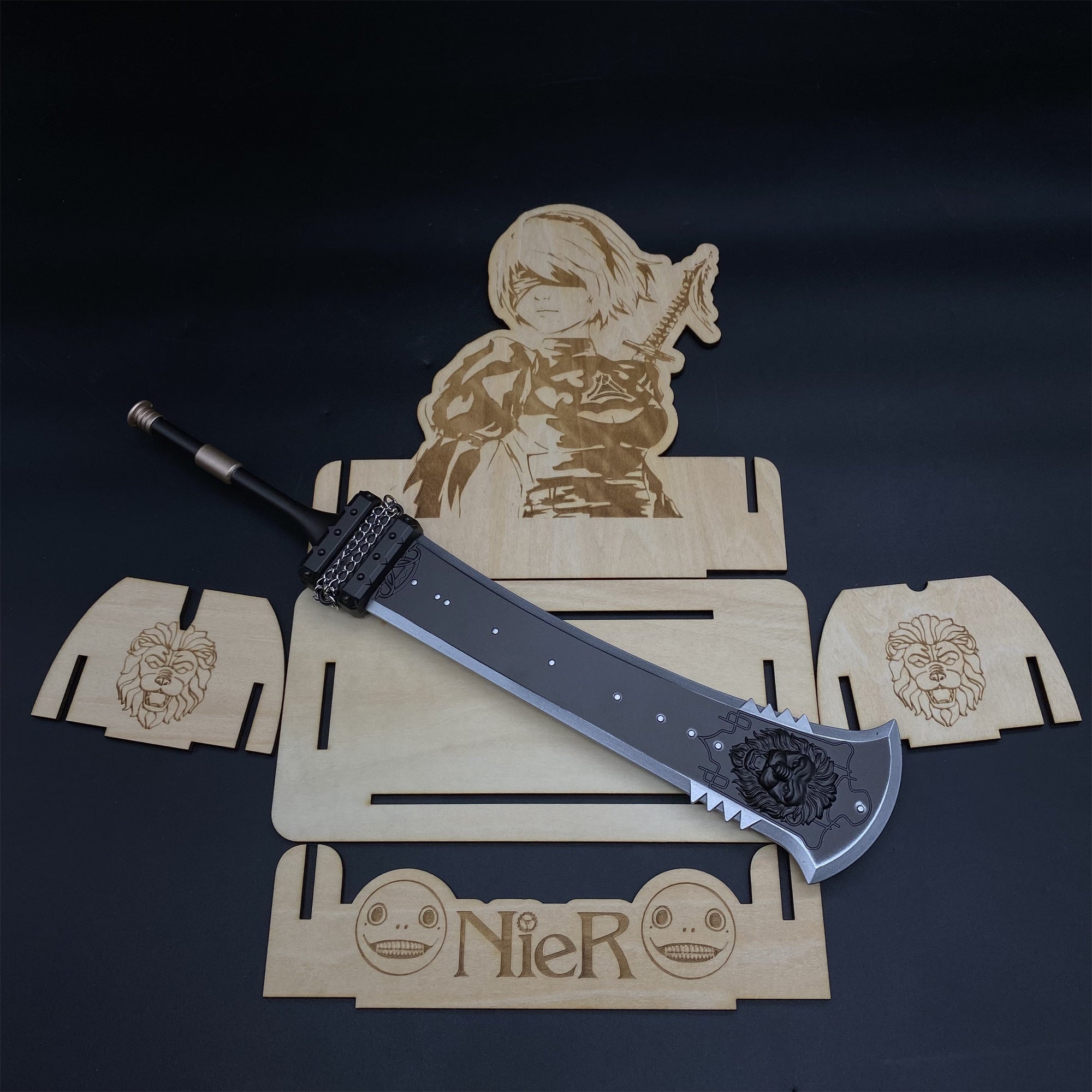Metal Beastlord Sword Replica With Gift Box - Tophatter Daily Deals