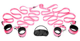 Bedroom Restraint Kit Pink for Unforgettable Intimate Play > Bondage Gear > Bed Restraints - Tophatter Daily Deals