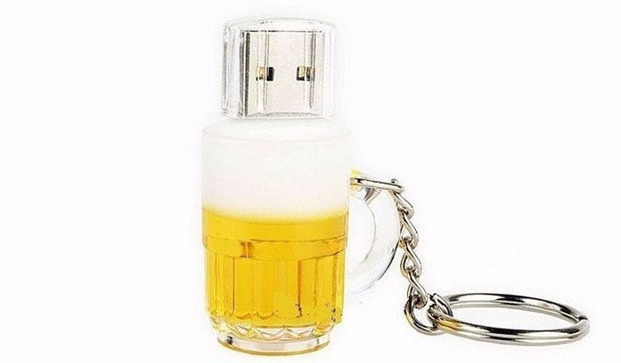 Beer Mug USB Stick 16gb 3D Beer Cup USB Flash Drive 2.0 USB Flash Drive - Tophatter Daily Deals