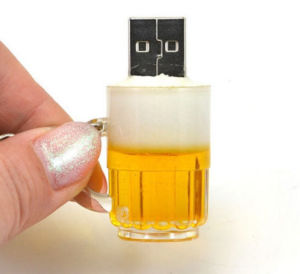 Beer Mug USB Stick 16gb 3D Beer Cup USB Flash Drive 2.0 USB Flash Drive - Tophatter Daily Deals