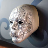 Harry Potter - Bellatrix Wand and Death Eater Mask Display Plaque Sword Display Plaque - Tophatter Daily Deals