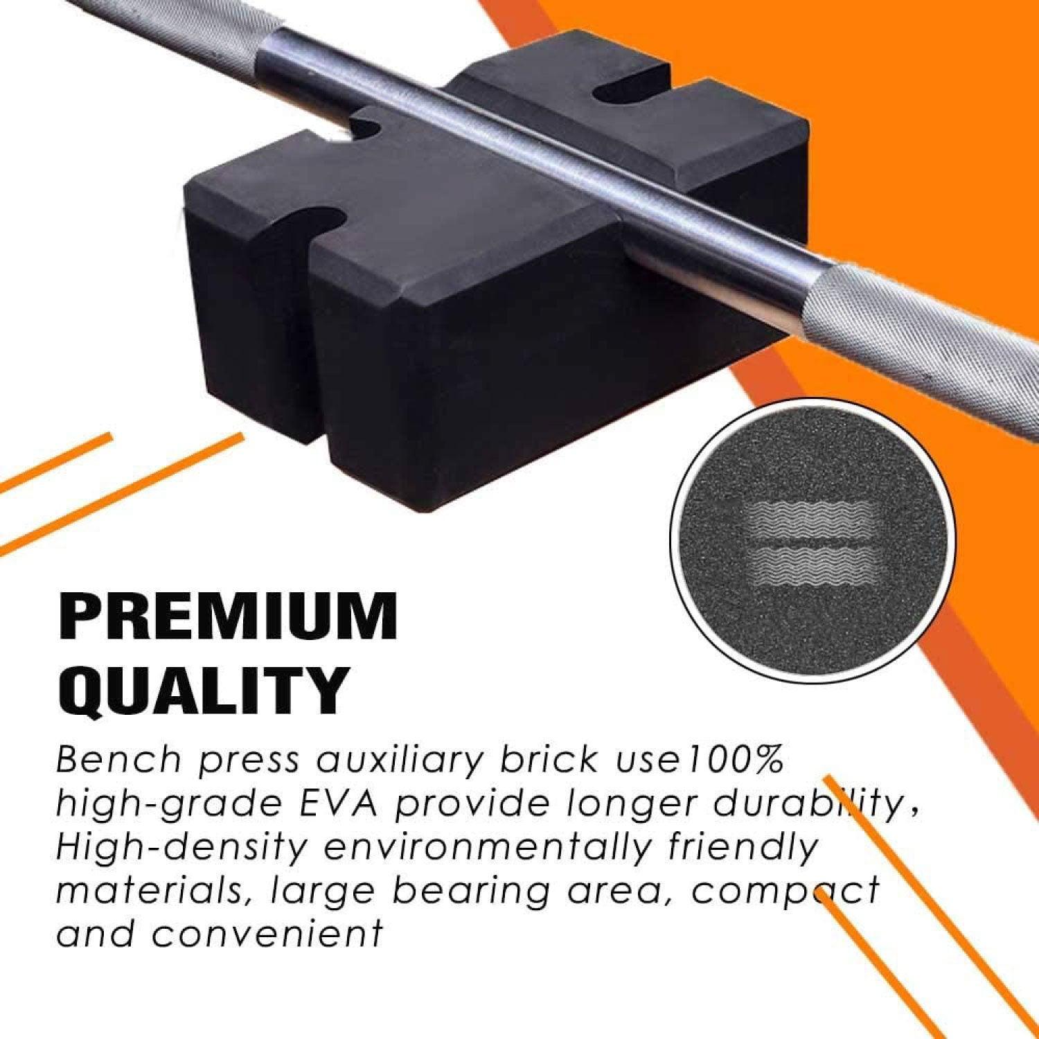 Bench Board Press Block For Home Gym Workout - Adjustable 2-5 Bench Board, Home Gym Workout Fitness Accessories for Increase Your Bench Press. Exercise & Fitness - Tophatter Daily Deals