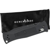 Benchmade Pardue - 530 Black Spear Point Knife Serrated Axis Lock Knife-Folding - Tophatter Daily Deals