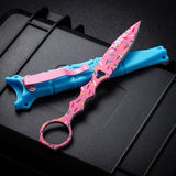 Benchmade 176-SBK "Donut Pink" Fixed Blade Knife - Tophatter Daily Deals
