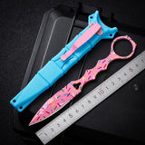 Benchmade 176-SBK "Donut Pink" Fixed Blade Knife - Tophatter Daily Deals