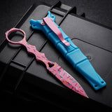 Benchmade 176-SBK "Donut Pink" Fixed Blade Knife - Tophatter Daily Deals